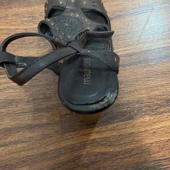 Brown boho wedge - Picture 4 of 4